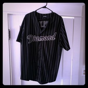 Diamond baseball tee